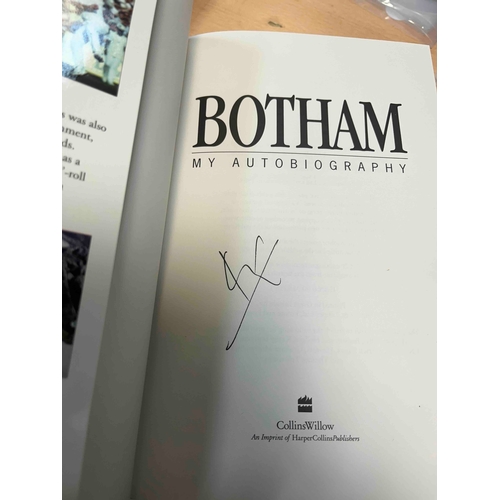 180 - Signed Ian Botham autobiography of his book. 'Botham My autobiography'