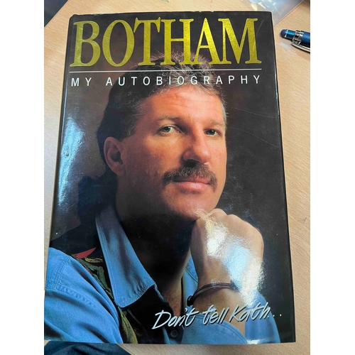 180 - Signed Ian Botham autobiography of his book. 'Botham My autobiography'