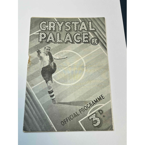 265 - 1947/48 Crystal Palace v Bristol City, RS removed. TC