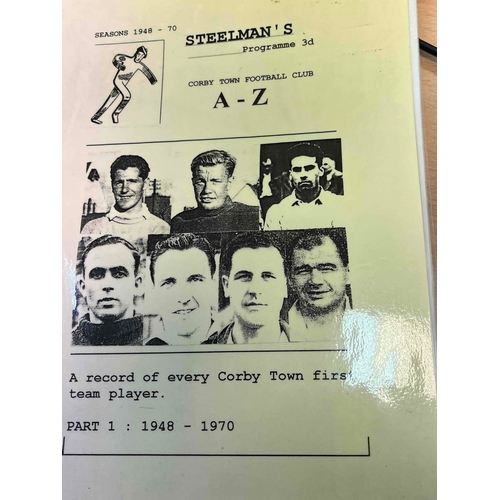 634 - Steelman's - Corby Town A to Z, Part 1, 1948 to 1970. Excellent publication detailing every Corby To... 