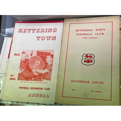 638 - Kettering Town Annuals, 57/58, 58/59, 59/60, 60/61, 61/62, 63/64, 64/65, 65/66,