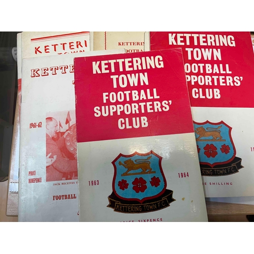 638 - Kettering Town Annuals, 57/58, 58/59, 59/60, 60/61, 61/62, 63/64, 64/65, 65/66,