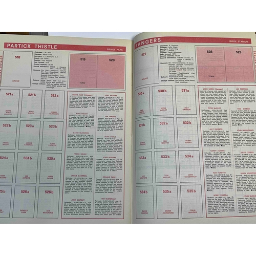 551 - Panini Football 81', Excellent condition with only Two stickers inside.