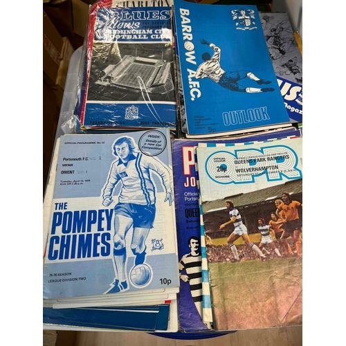 281 - 1960's programmes x 44 in sub-standard condition, mostly minor faults such as scores, rusty staples,... 