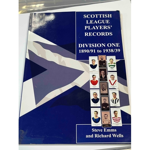 363 - Scottish League Players Records, 1890/91 to 1938/39 Player by player apps and goals.