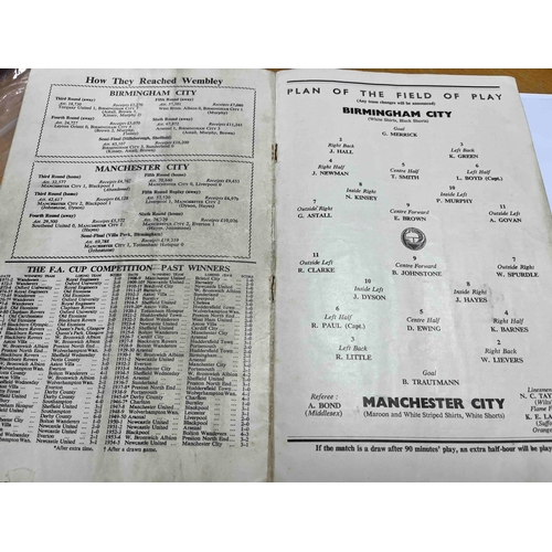 87 - 1956 FA Cup Final, Manchester City v Birmingham City, good,