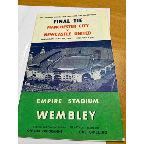 86 - 1955 FA Cup Final, Manchester City v Newcastle United, good, TC