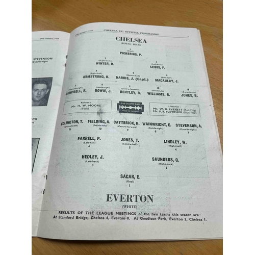 269 - 1948/49 FA Cup ,Chelsea v Everton, Good