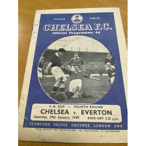 269 - 1948/49 FA Cup ,Chelsea v Everton, Good