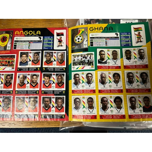 67 - Panini 2006 World Cup Complete Album, crease on cover