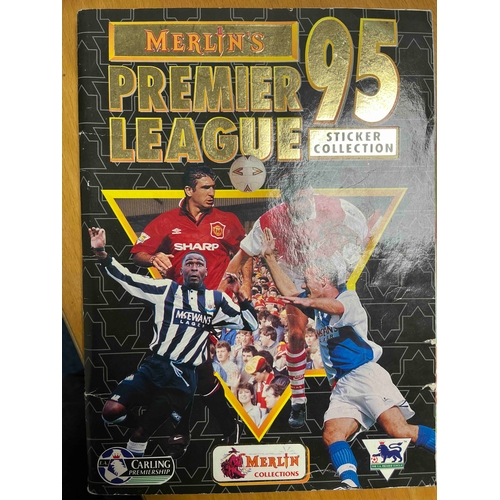 222 - Merlin Sticker Album 95, Near Complete, Missing No50, Leicester City had no manager at time of this ... 