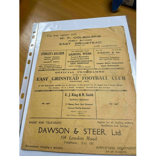 117 - 1947/48 East Grinstead v Littlehampton (FA Amateur Cup)