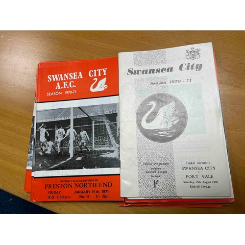 129 - Swansea City 1970/71 Season x 26 (1 missing v Halifax)