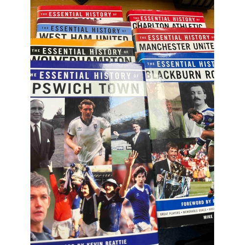 521 - 7 x Essential History's of, Arsenal, West Ham United, Wolverhampton, Blackburn Rovers, Ipswich Town,... 