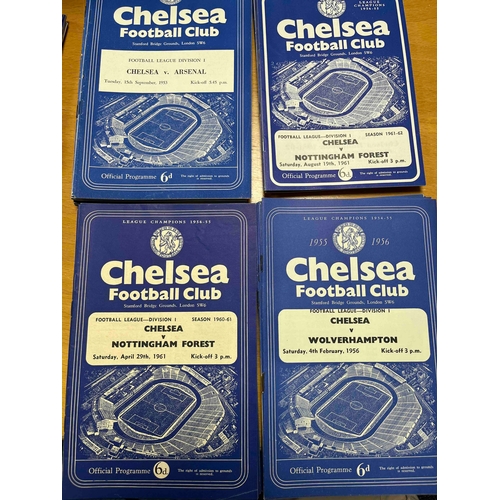 28 - Box of Chelsea100+  50's / 60's in great condition. Slight duplication