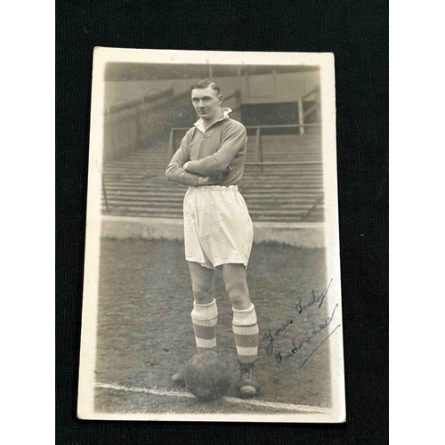 13 - Fred Shaw autograph 1937, played for Birmingham, Notts County, Mansfield and Bournemouth