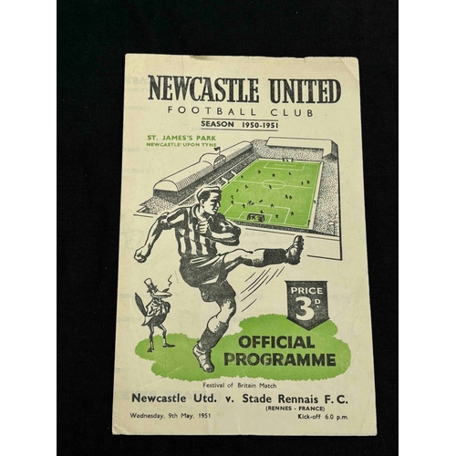 36 - Festival of Britain - Newcastle United v Stade Rennais 9/5/51