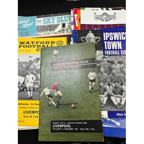 62 - 40 x Liverpool Aways 1960s, Mainly late 60's but does include, 62/63 WBA, 63/64 Arsenal, 64/65 N For... 