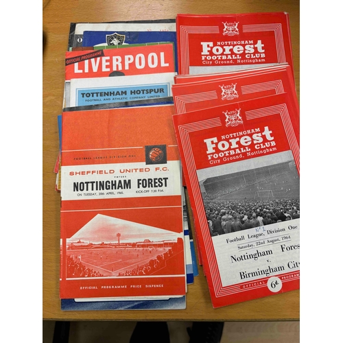 217 - Nottingham Forest 22 x Home and 21 x away 1964/65