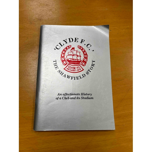 229 - Clyde FC - The shawfield Story. An affectionate History of a club and its Stadium, Fold on corner.