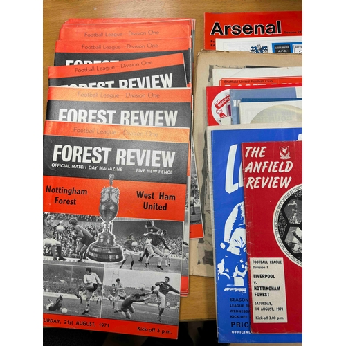 259 - Nottingham Forest 23 x Home and 22 x away 1971/72