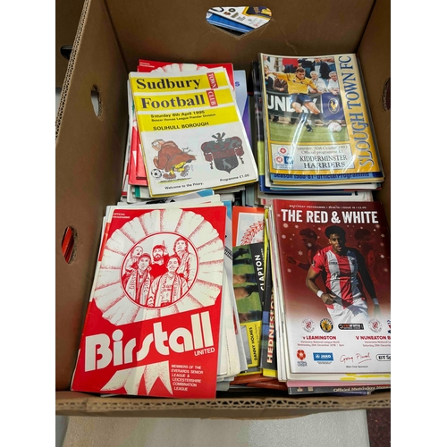 298 - Banana Box of non league (approx 350) 90s onwards.
Teams include but not inclusively.
Southport, Hay... 