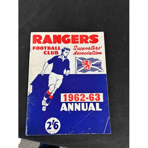 218 - 1962/63 Rangers FC Supporters Association Annual. Good for age