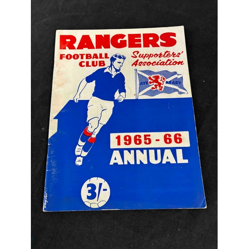 221 - 1965/66 Rangers FC Supporters Association Annual. Good