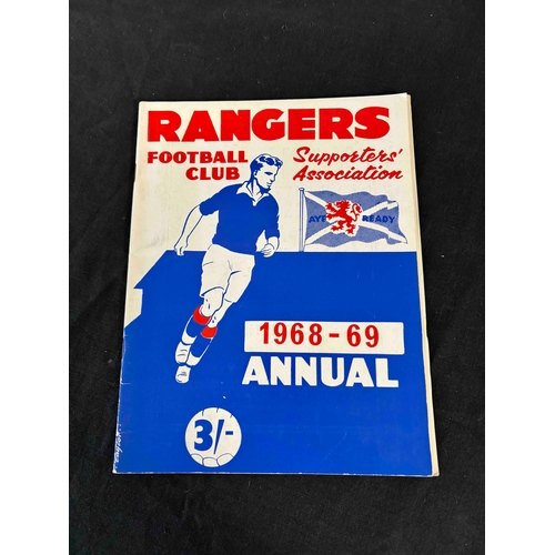 224 - 1968/69 Rangers FC Supporters Association Annual. Good with poster