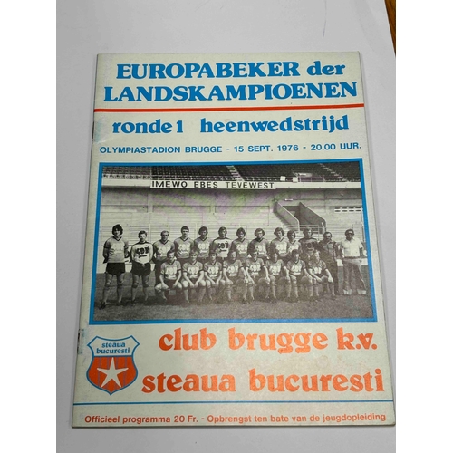 422 - 1976/77 European Cup, FC Brugge v Steaua Bucharest