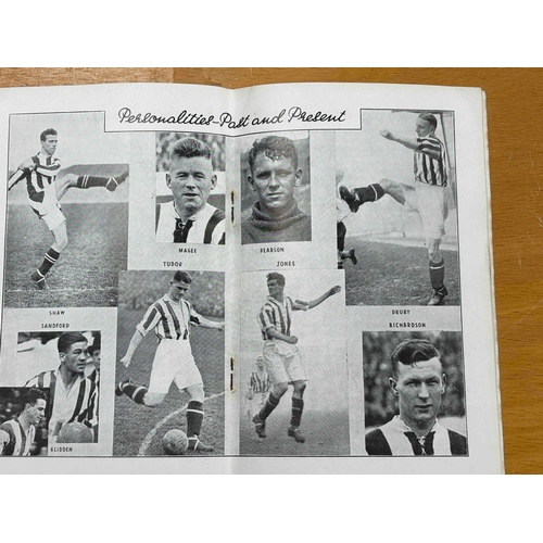 17 - LETS TALK ABOUT;West Bromwich Albion Football Club Series 2 No 40. Published circa 1947. Some foxing... 