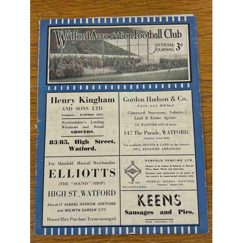 107 - 1946/47 Watford v Bristol City, RS removed.