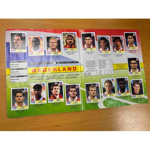 117 - Panini USA 94 World Cup, Complete Album, No scores no writing.