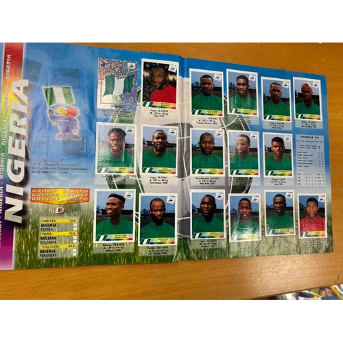 118 - Panini France 98 World Cup, Complete Album, No scores no writing.