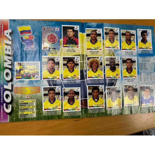 118 - Panini France 98 World Cup, Complete Album, No scores no writing.