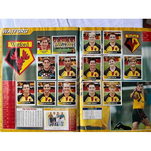 158 - Panini 95 Football League, Complete full set of the Football League teams.