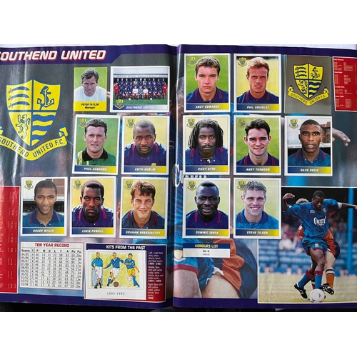 158 - Panini 95 Football League, Complete full set of the Football League teams.