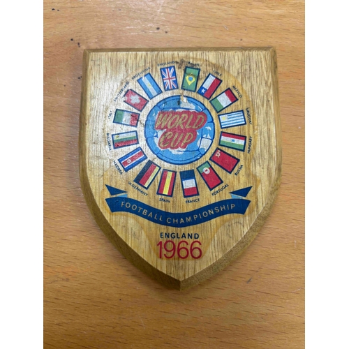 78 - 1966 World Cup Small Wooden Shield