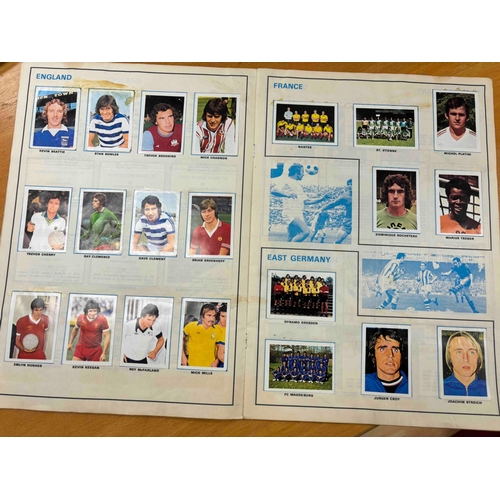 95 - Panini Euro soccer Stars, 1977, Complete album, scruffy cover,