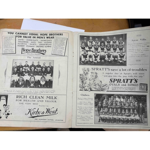 114 - 1932/33 The Football League First Division souvenir, containing photographs of all the clubs in the ... 