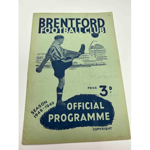 19 - 21/9/48 BRENTFORD v Torquay FAC very good condition (1)