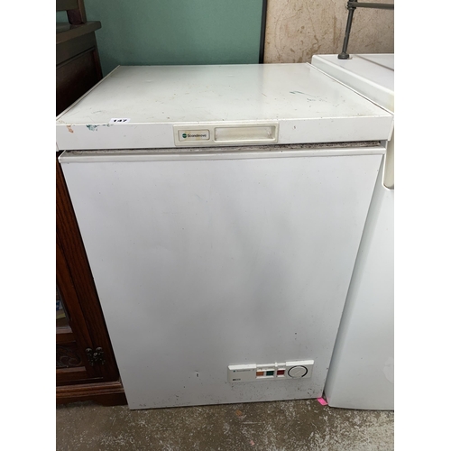 147 - SCANDINOVA COMPACT CHEST FREEZER