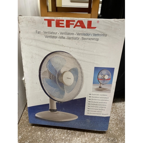 188 - BOXED TEFAL FAN