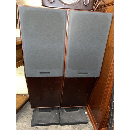 14 - PAIR OF MORDAUNT SHORT CABINET SPEAKERS