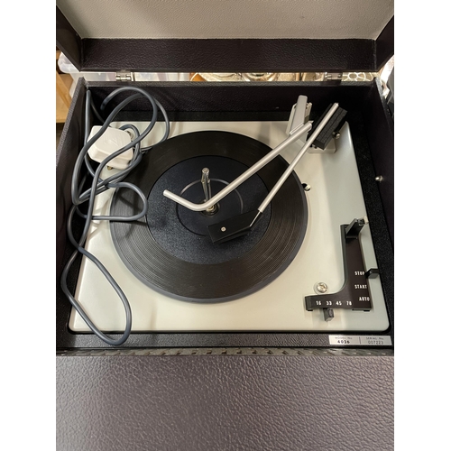 241 - G MARCONI PORTABLE TABLE TOP RECORD PLAYER