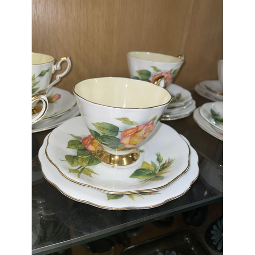 270 - PARAGON BONE CHINA PEACE TEASET