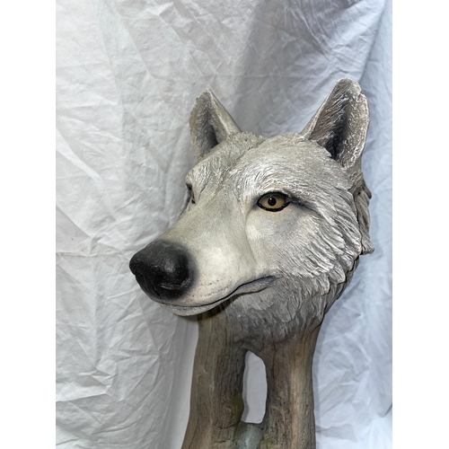 409 - LIMITED EDITION RESIN SCULPTURE ENTITLED DISTANT EYES BY NEIL J ROSE