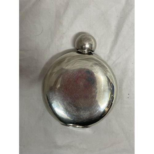 426 - SAINT JUSTS CELTIC DESIGN PERFUME FLASK WITH FUNNEL