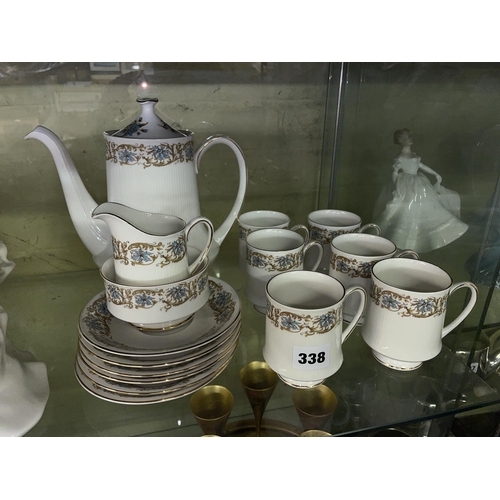 338 - ROYAL STANDARD BONE CHINA COFFEE SERVICE