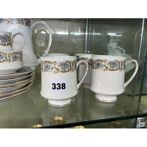 338 - ROYAL STANDARD BONE CHINA COFFEE SERVICE